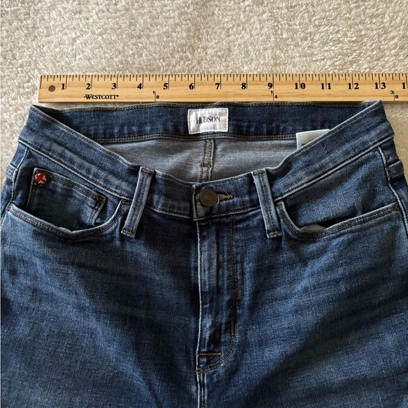 Hudson Blue Skinny Jeans Classic Denim Size 27 - Picture 3 of 13